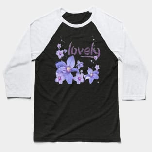 Lovely Floral Baseball T-Shirt